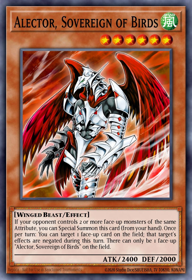 Alector, Sovereign of Birds Yu-Gi-Oh card