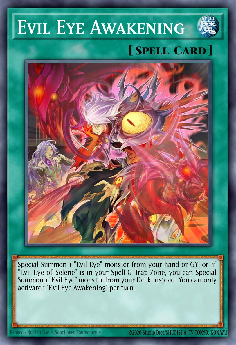Evil Eye Awakening Yu-Gi-Oh card