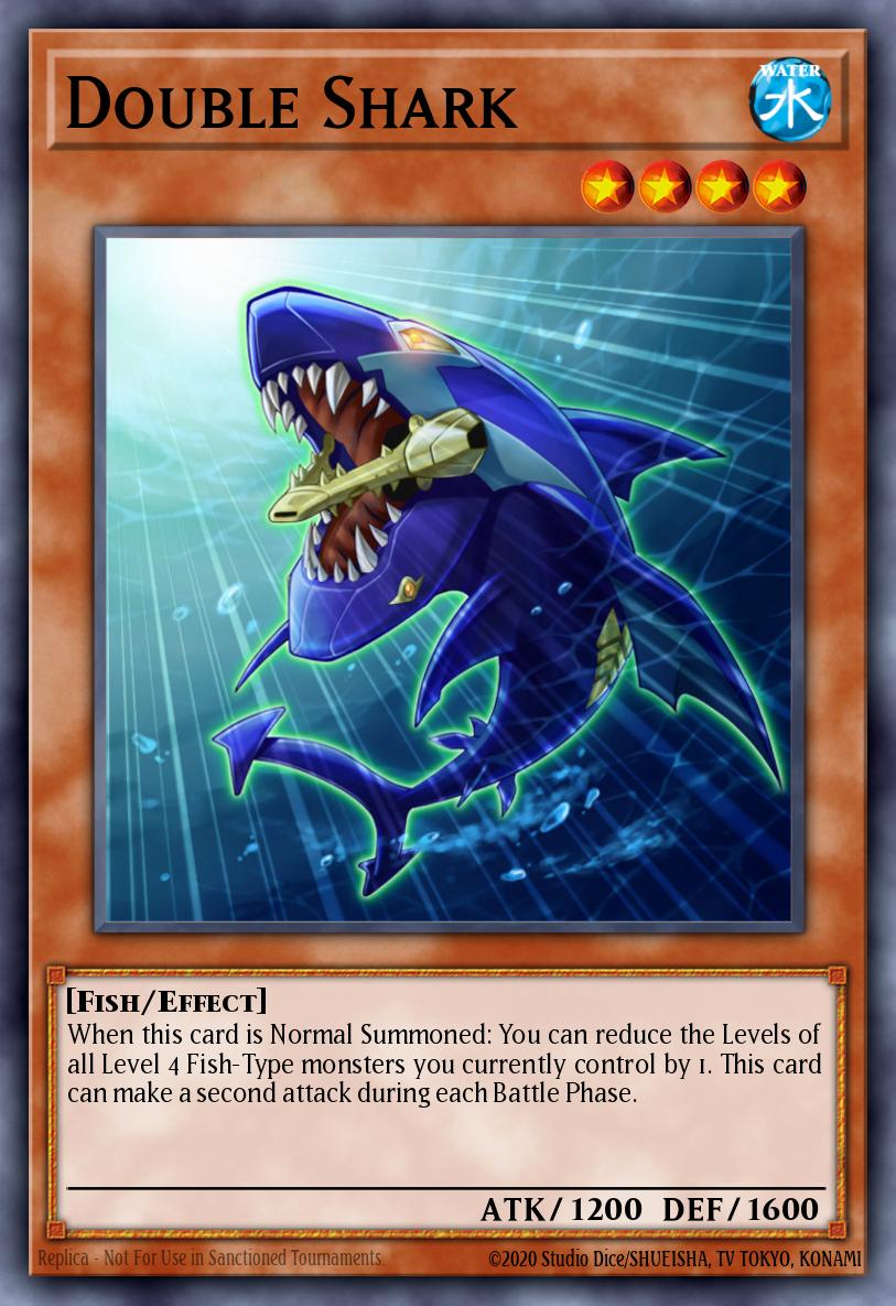 Double Shark Yu-Gi-Oh card