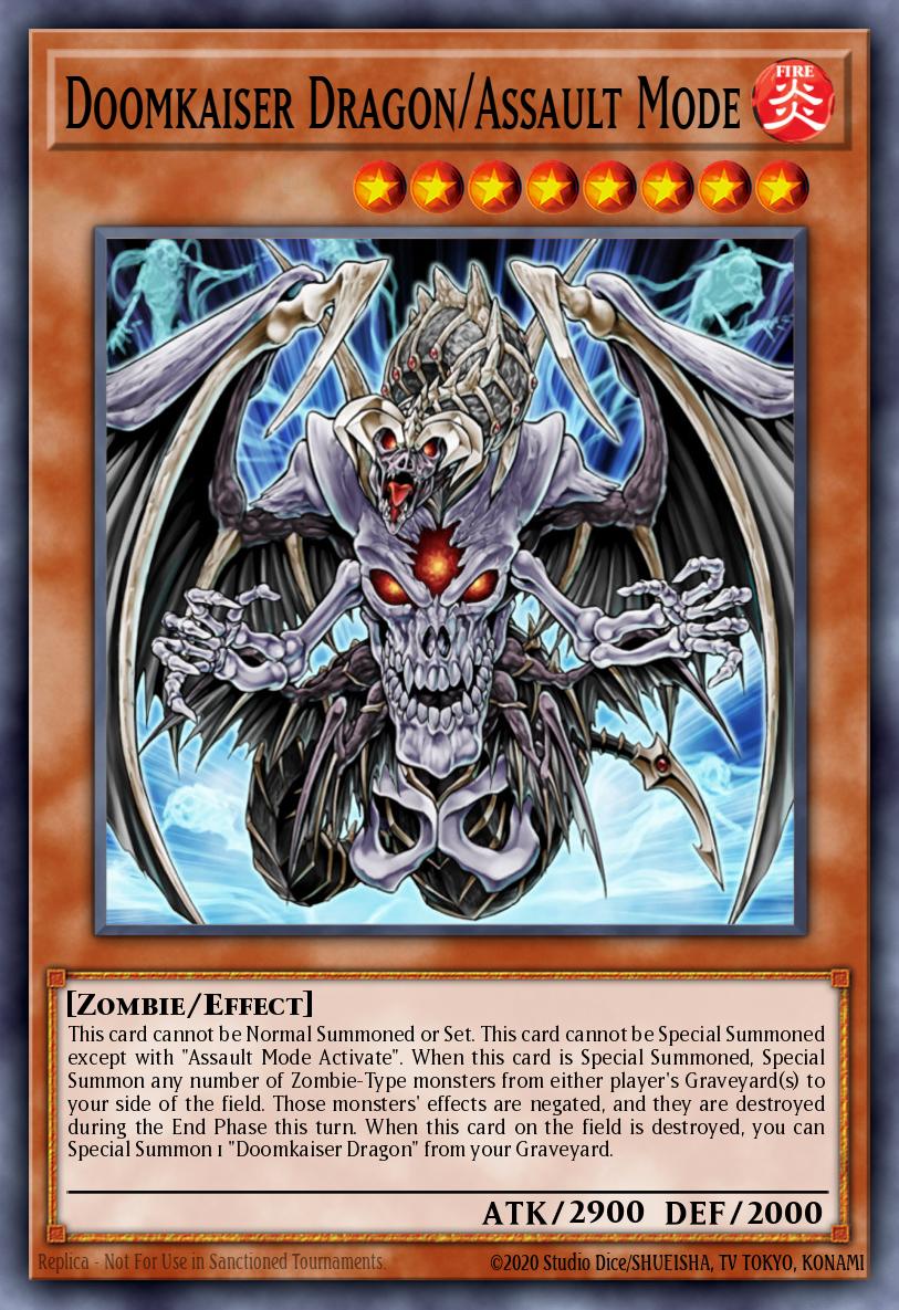 Doomkaiser Dragon/Assault Mode Yu-Gi-Oh card