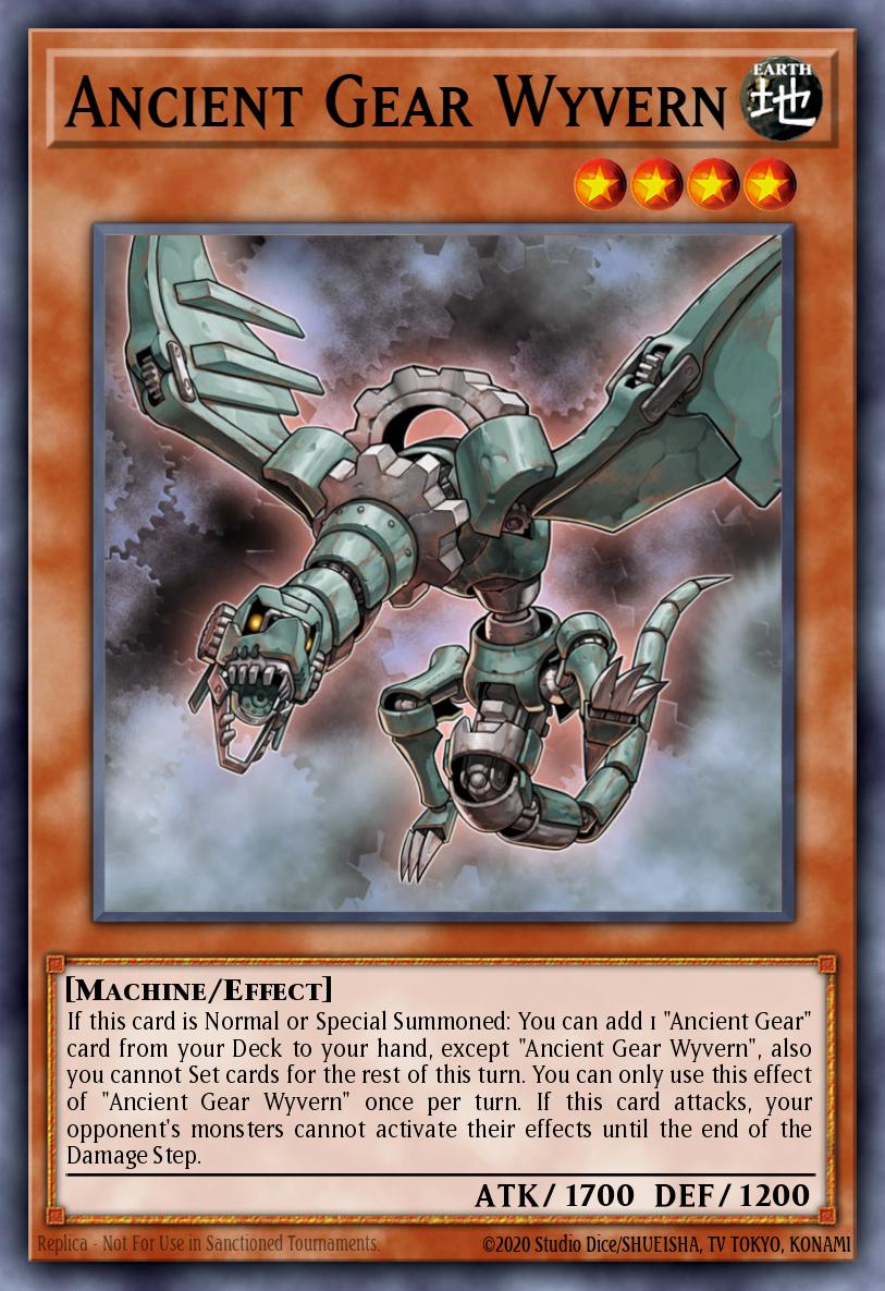 Ancient Gear Wyvern Yu-Gi-Oh card
