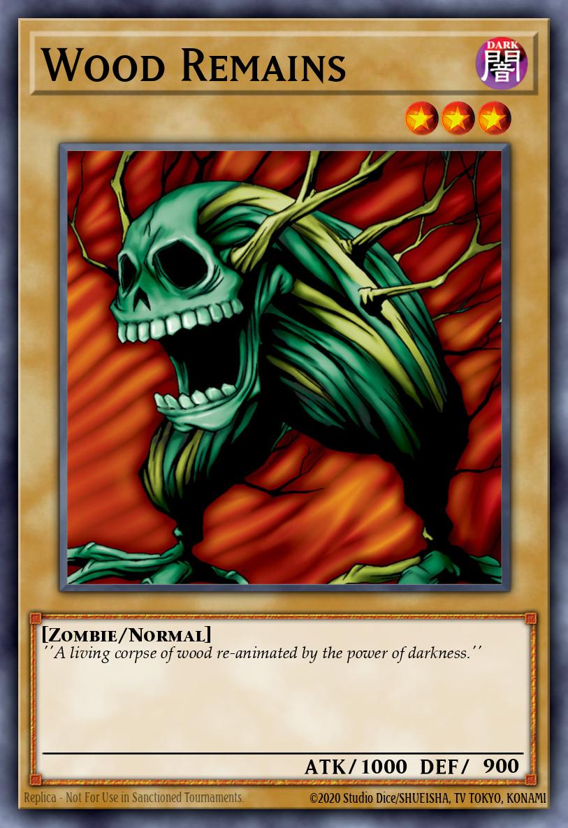 Wood Remains Yu-Gi-Oh card