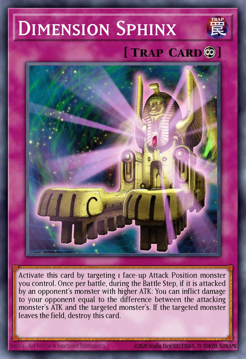 Dimension Sphinx Yu-Gi-Oh card