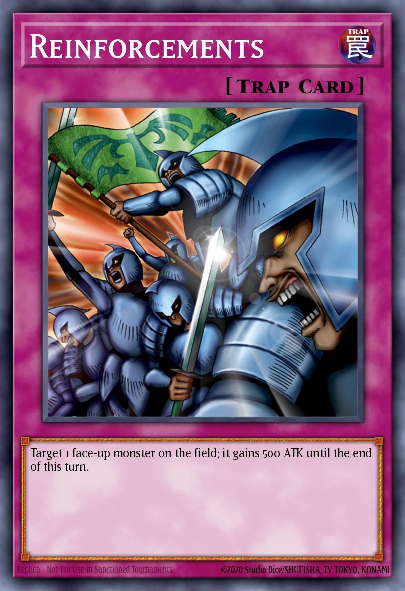 Reinforcements Yu-Gi-Oh card