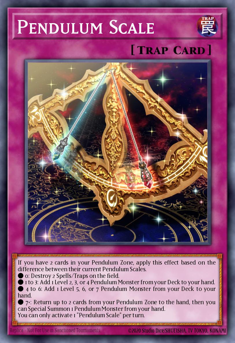 Pendulum Scale Yu-Gi-Oh card