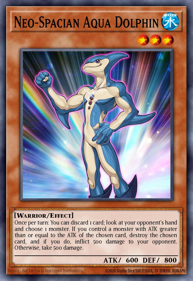 Neo-Spacian Aqua Dolphin Yu-Gi-Oh card