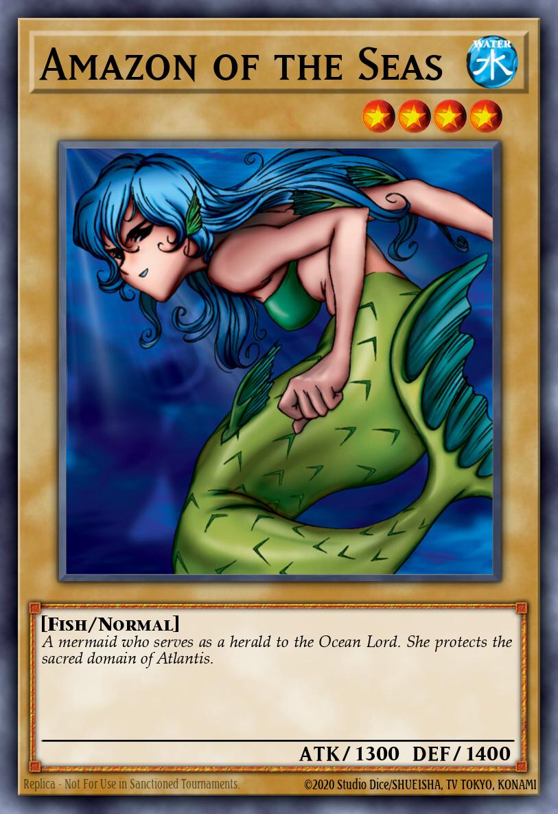 Amazon of the Seas Yu-Gi-Oh card
