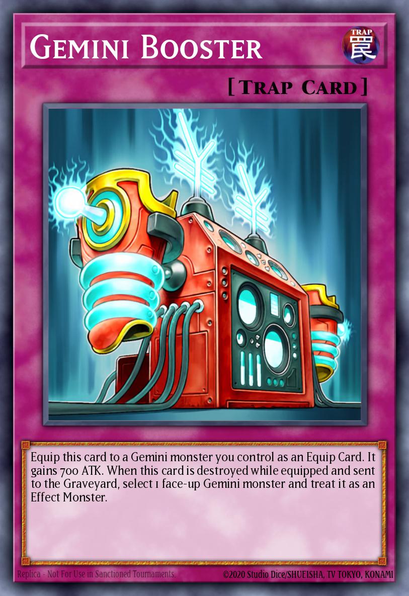 Gemini Booster Yu-Gi-Oh card