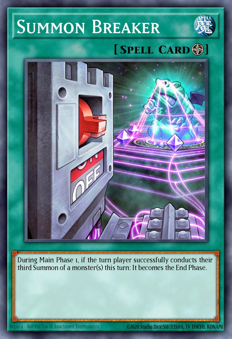 Summon Breaker Yu-Gi-Oh card