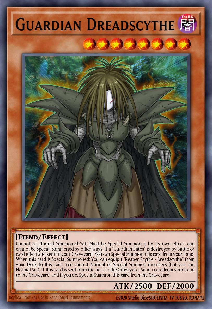 Guardian Dreadscythe Yu-Gi-Oh card