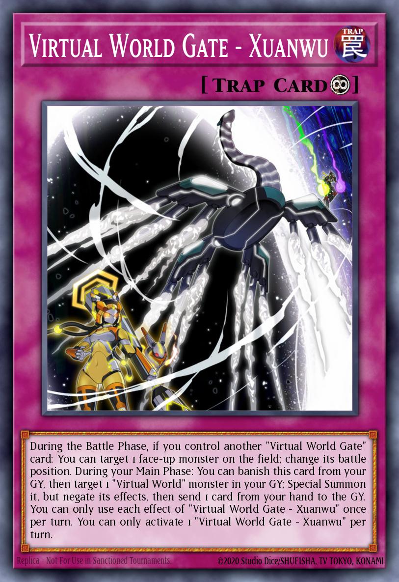 Virtual World Gate - Xuanwu Yu-Gi-Oh card