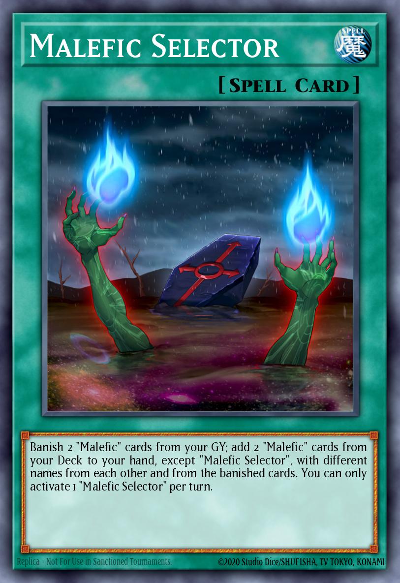 Malefic Selector Yu-Gi-Oh card