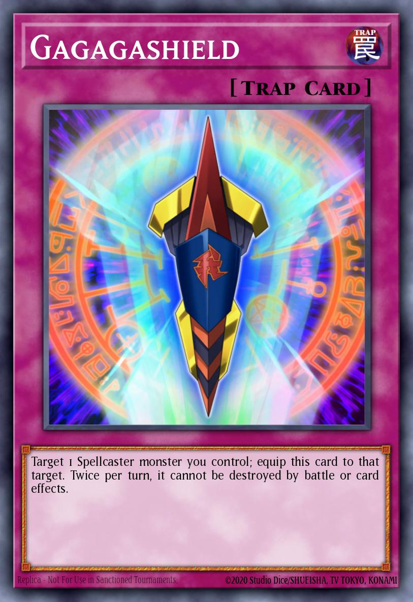 Gagagashield Yu-Gi-Oh card