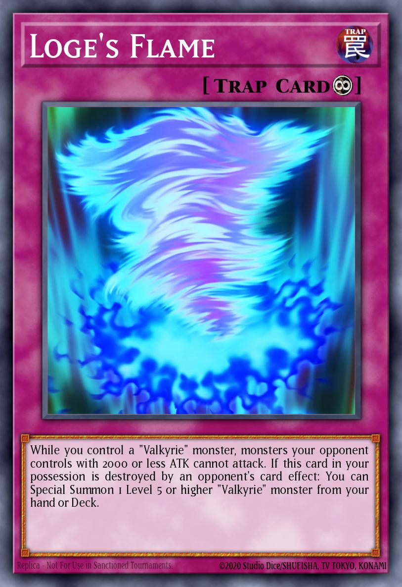Loge's Flame Yu-Gi-Oh card