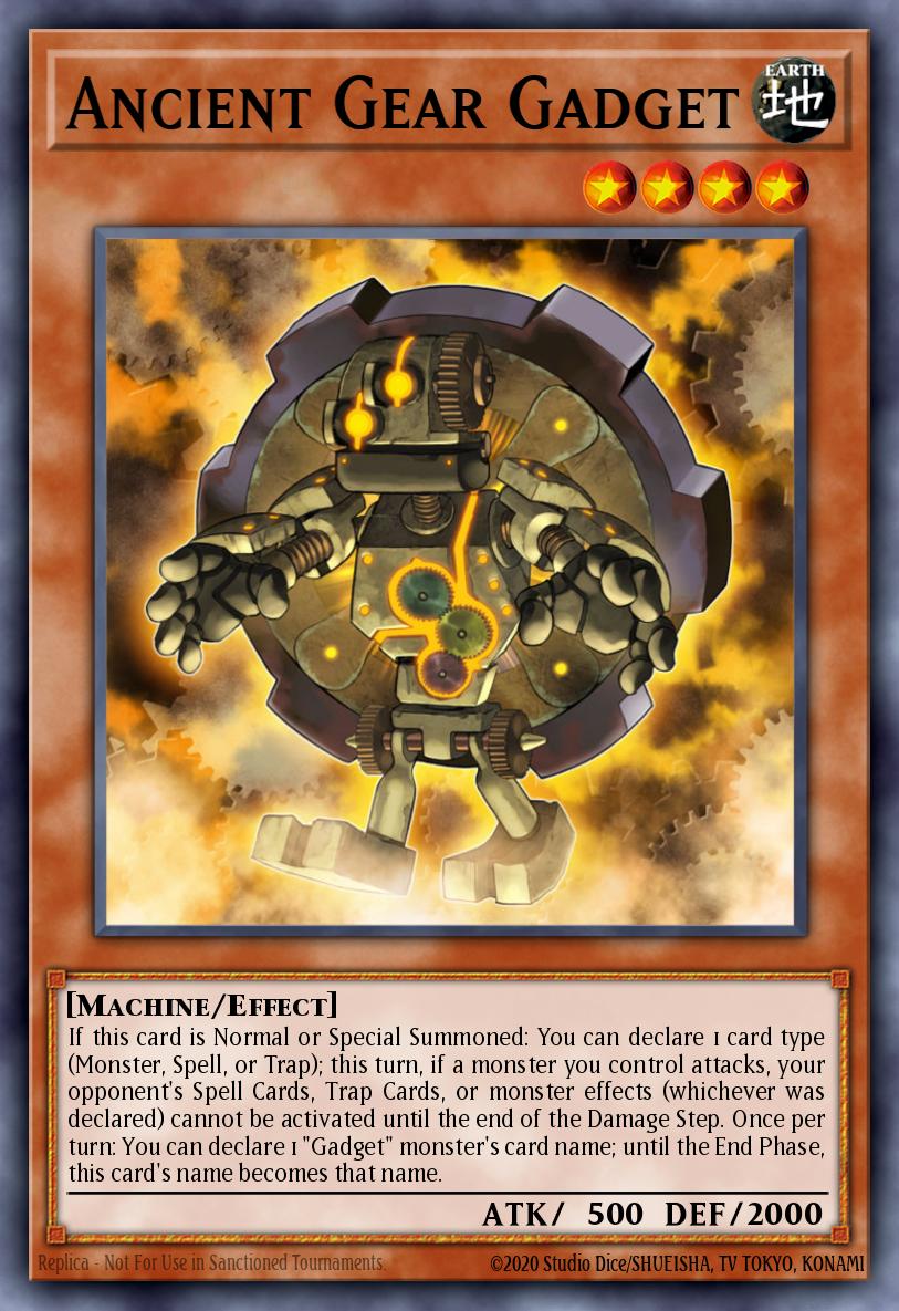 Ancient Gear Gadget Yu-Gi-Oh card