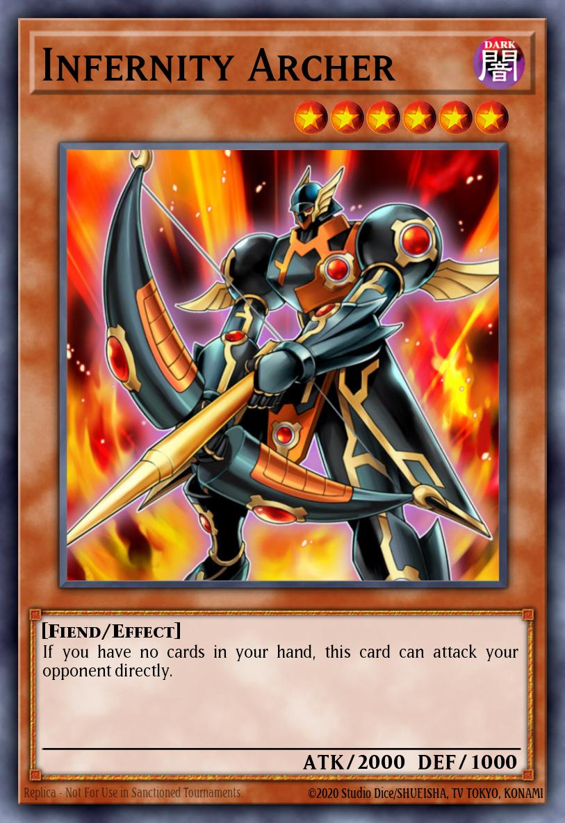 Infernity Archer Yu-Gi-Oh card