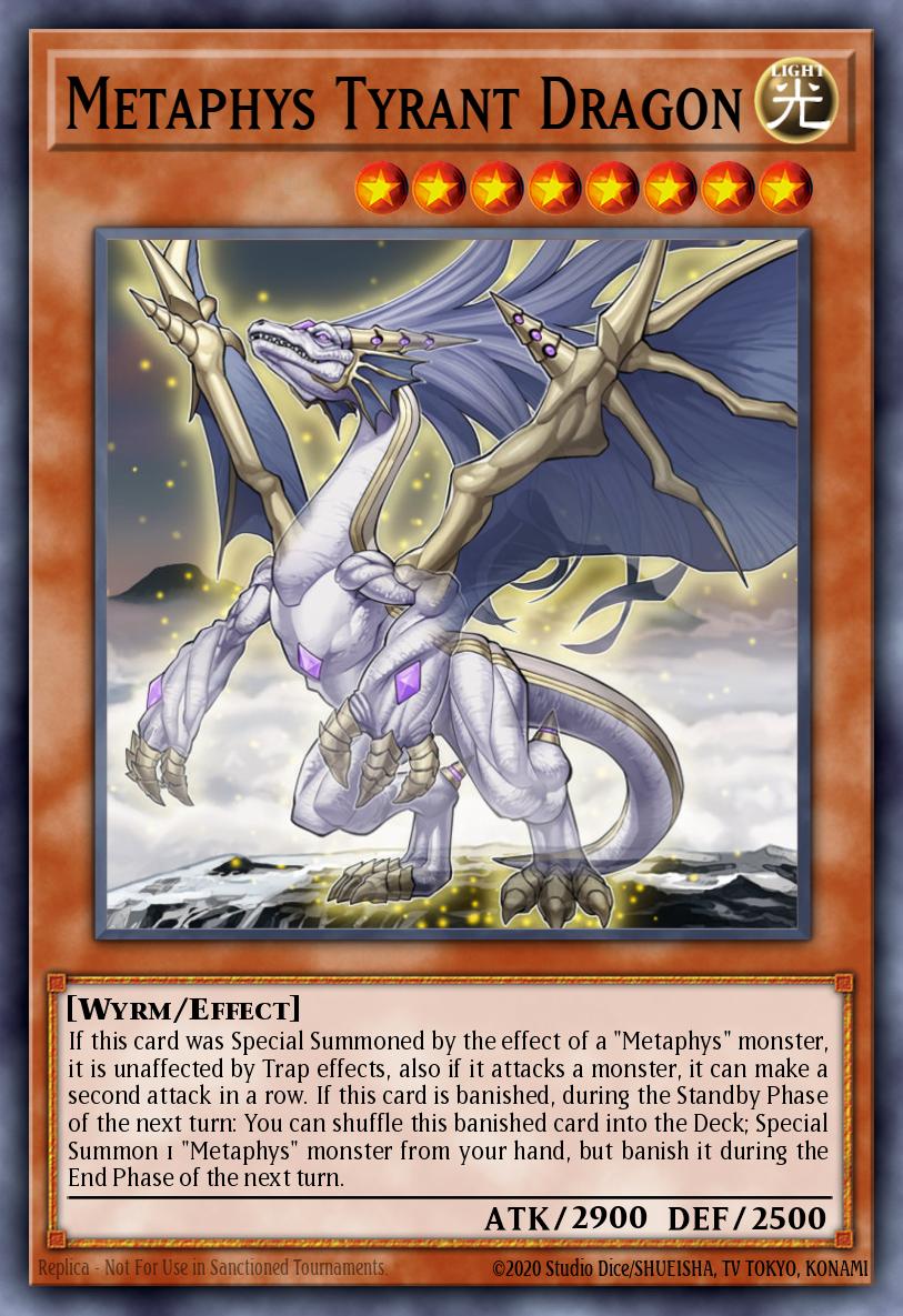 Metaphys Tyrant Dragon Yu-Gi-Oh card