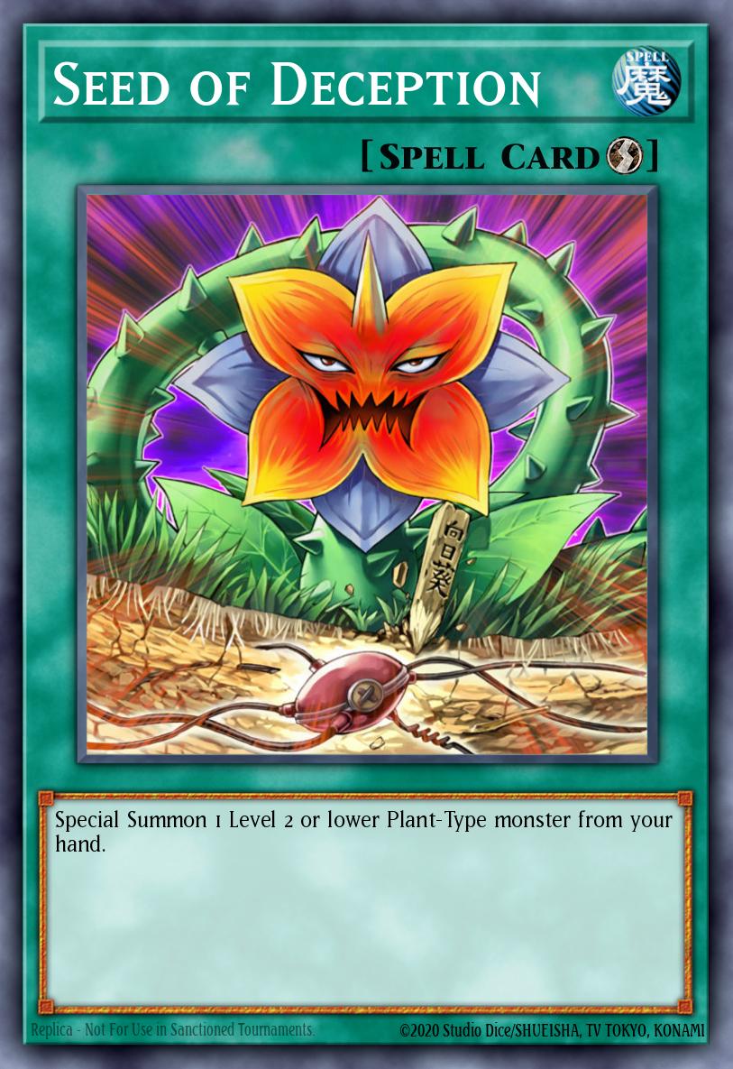 Seed of Deception Yu-Gi-Oh card