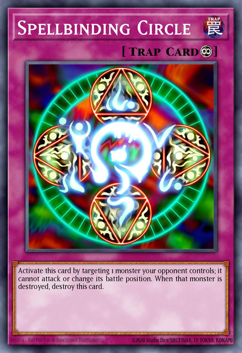 Spellbinding Circle Yu-Gi-Oh card