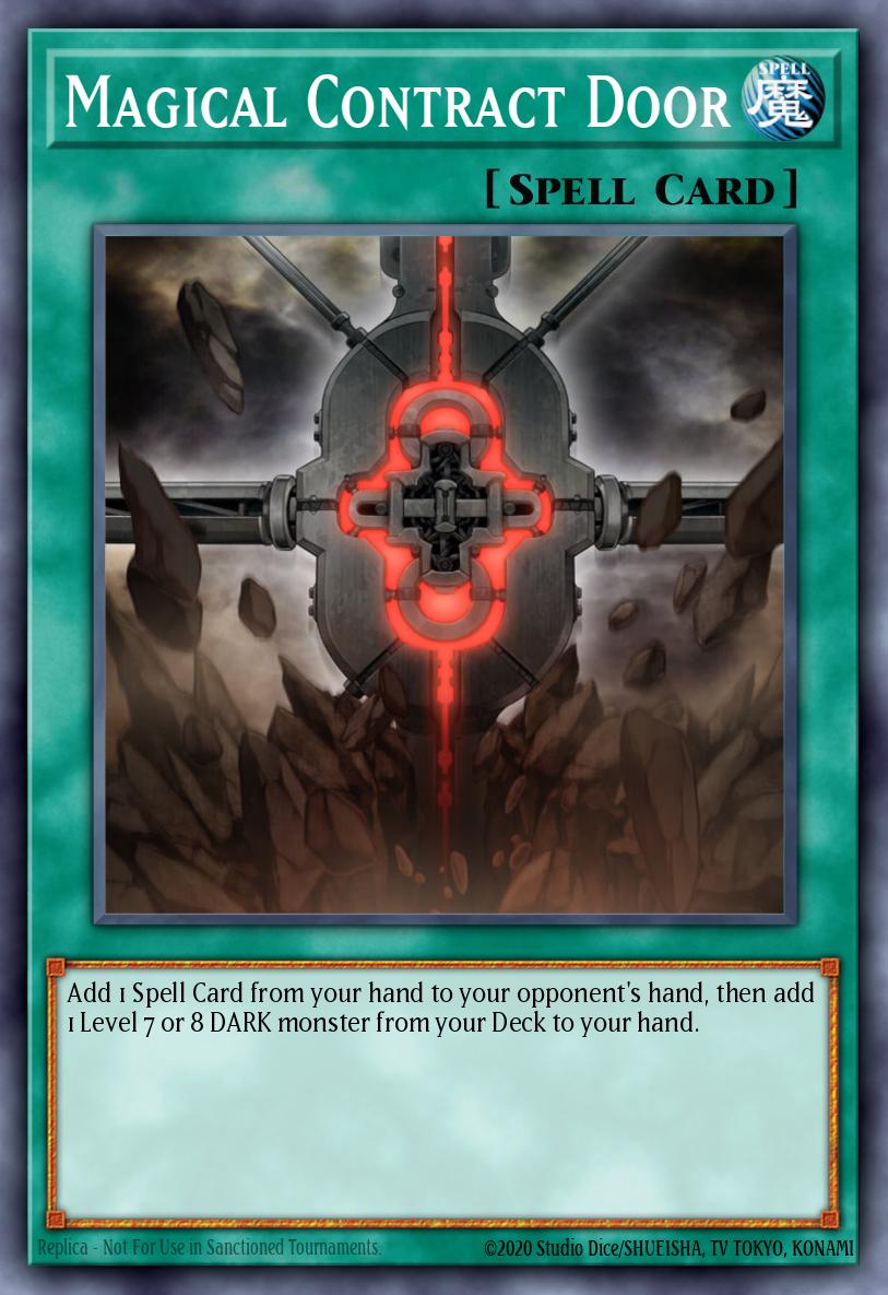 Magical Contract Door Yu-Gi-Oh card