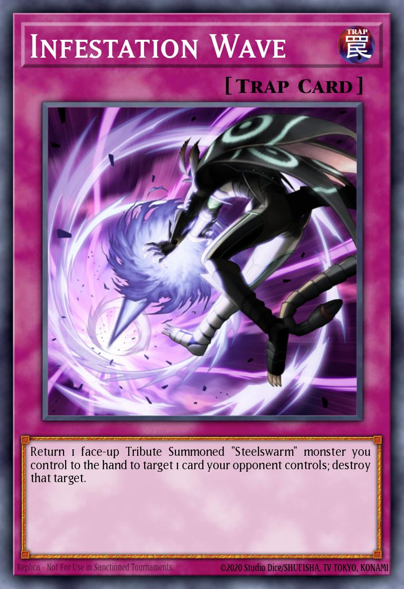 Infestation Wave Yu-Gi-Oh card