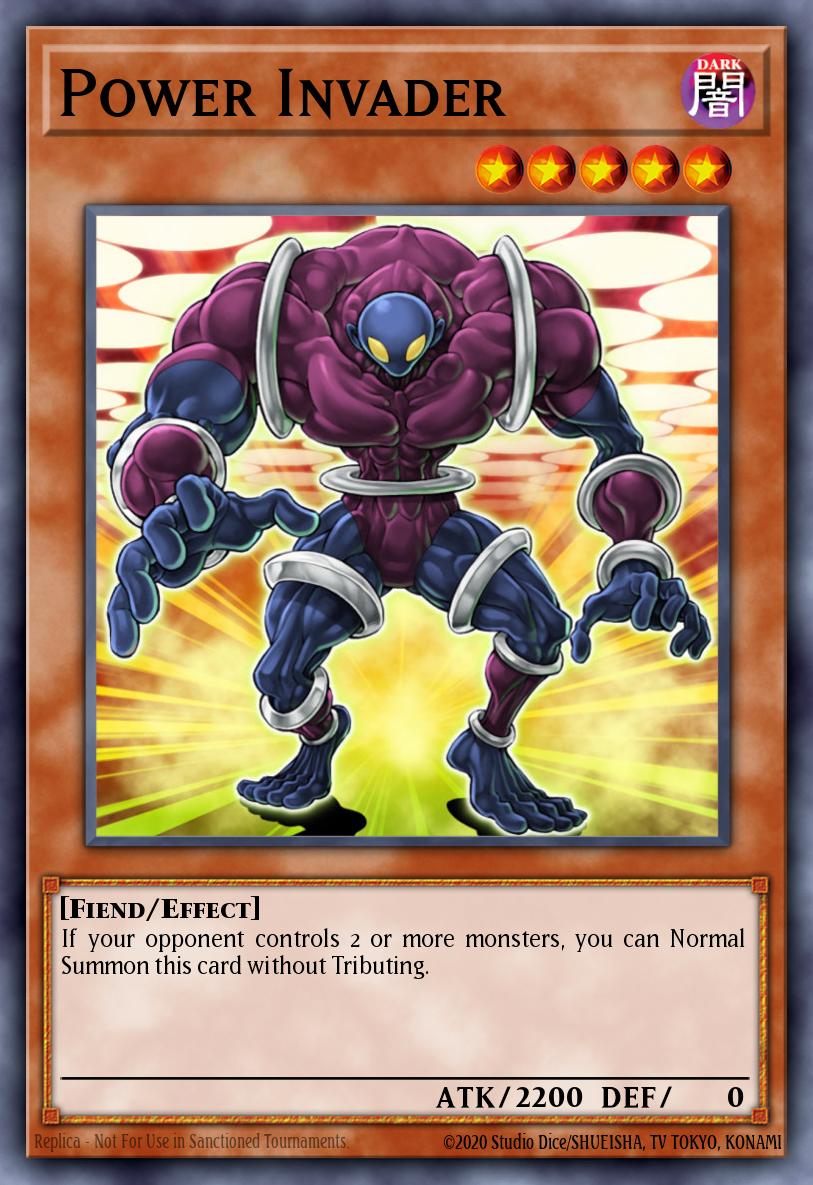 Power Invader Yu-Gi-Oh card