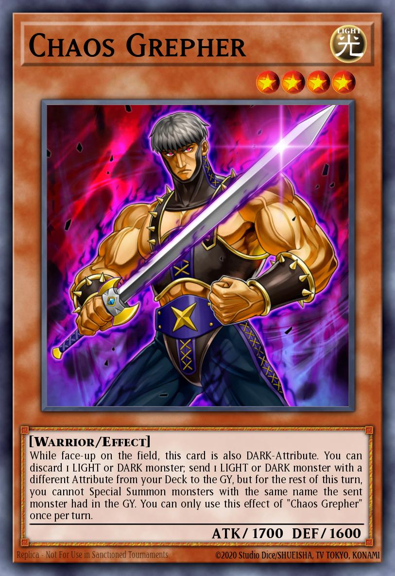 Chaos Grepher Yu-Gi-Oh card