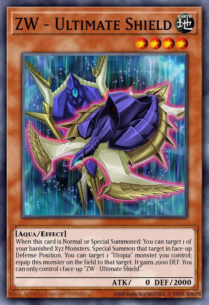 ZW - Ultimate Shield Yu-Gi-Oh card