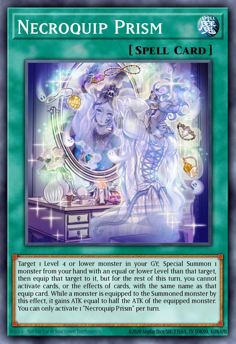 Necroquip Prism Yu-Gi-Oh card