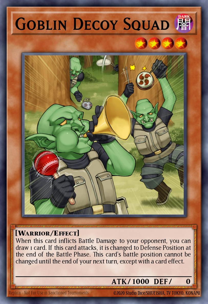 Goblin Decoy Squad Yu-Gi-Oh card