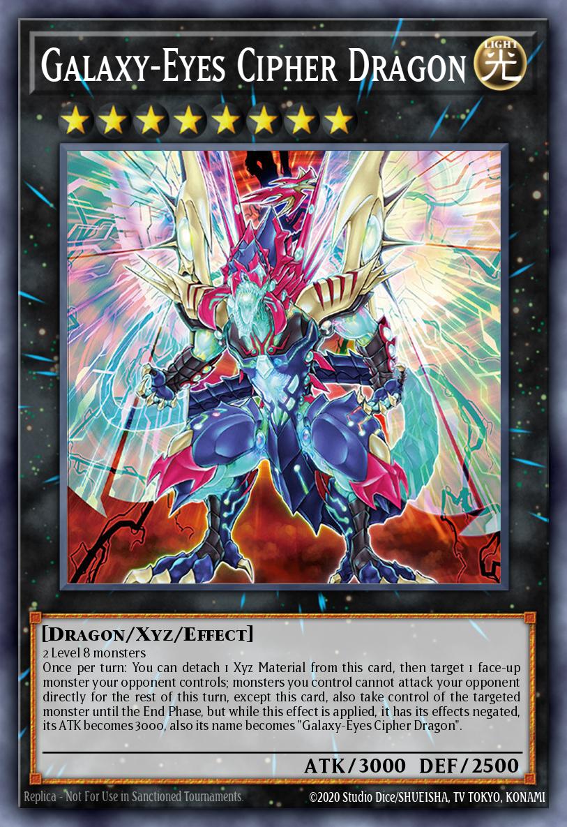 Galaxy-Eyes Cipher Dragon Yu-Gi-Oh card