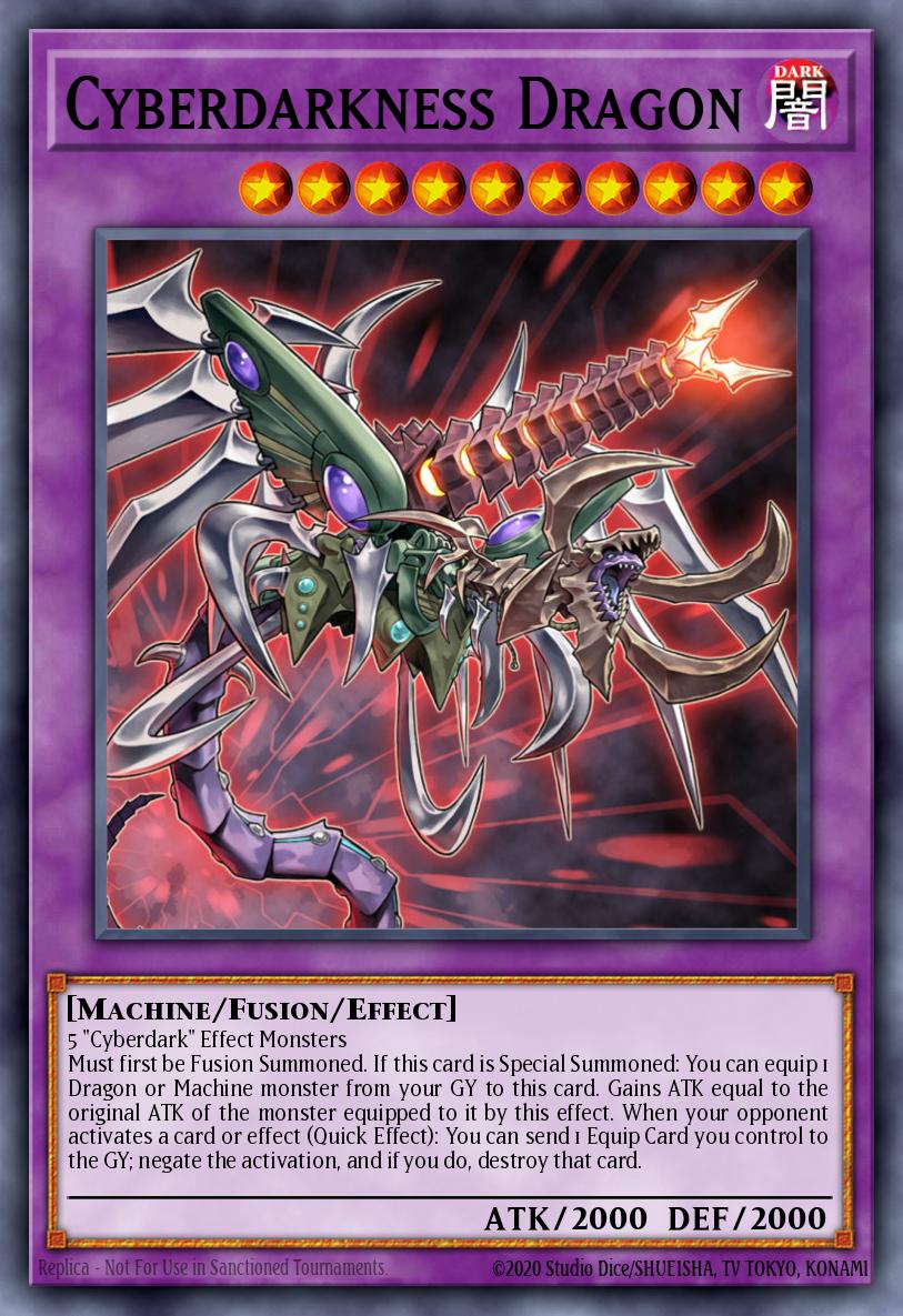 Cyberdarkness Dragon Yu-Gi-Oh card