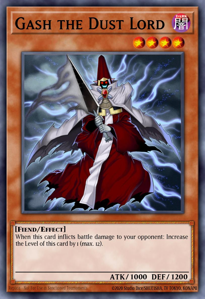 Gash the Dust Lord Yu-Gi-Oh card