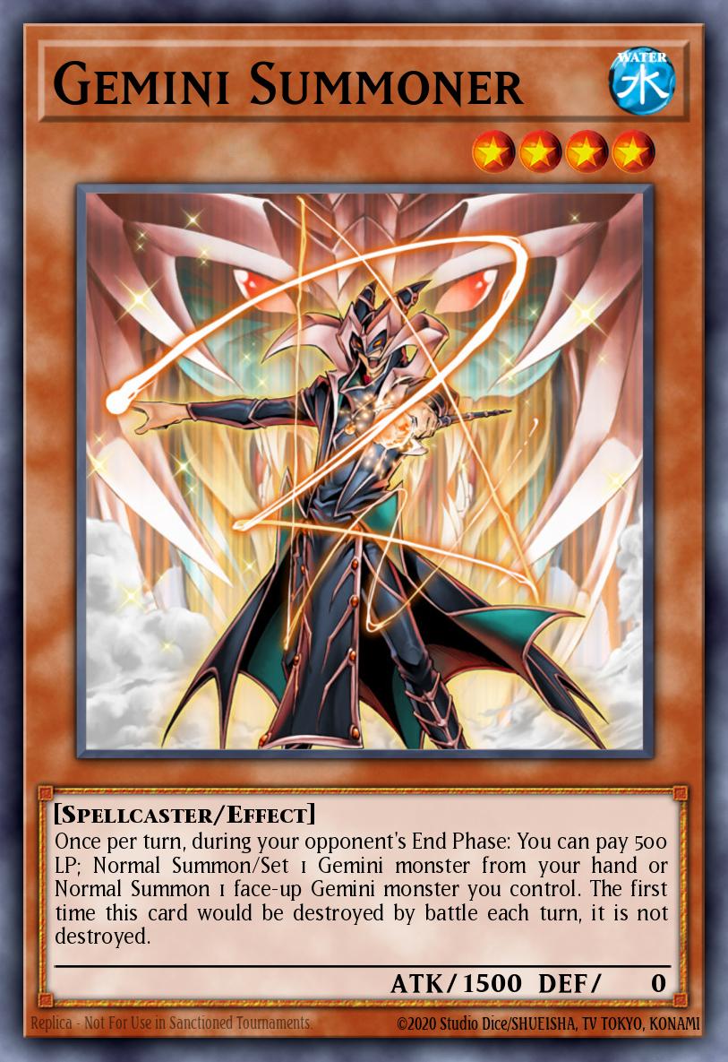 Gemini Summoner Yu-Gi-Oh card