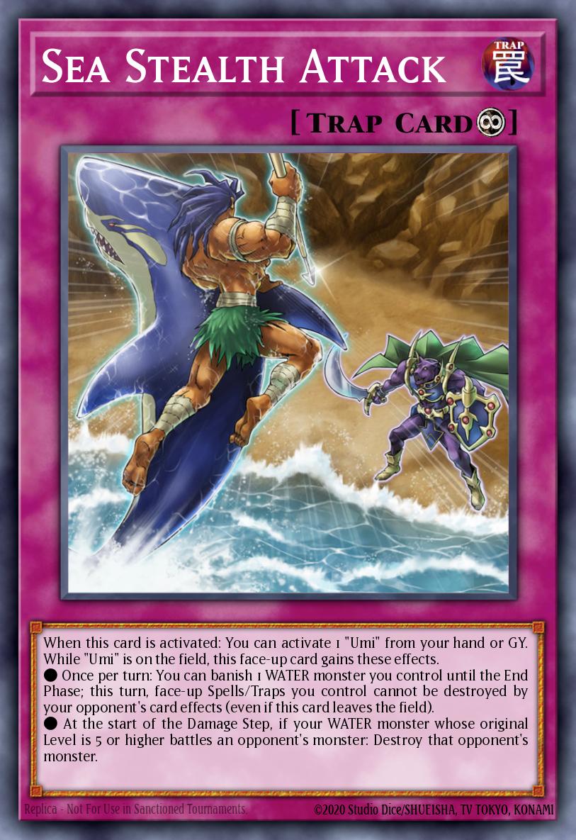 Sea Stealth Attack Yu-Gi-Oh card