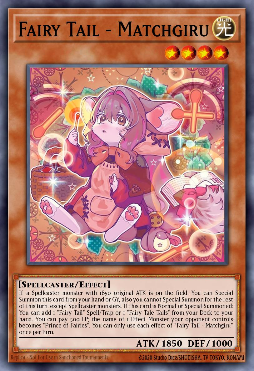 Fairy Tail - Matchgiru Yu-Gi-Oh card