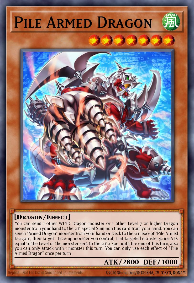 Pile Armed Dragon Yu-Gi-Oh card
