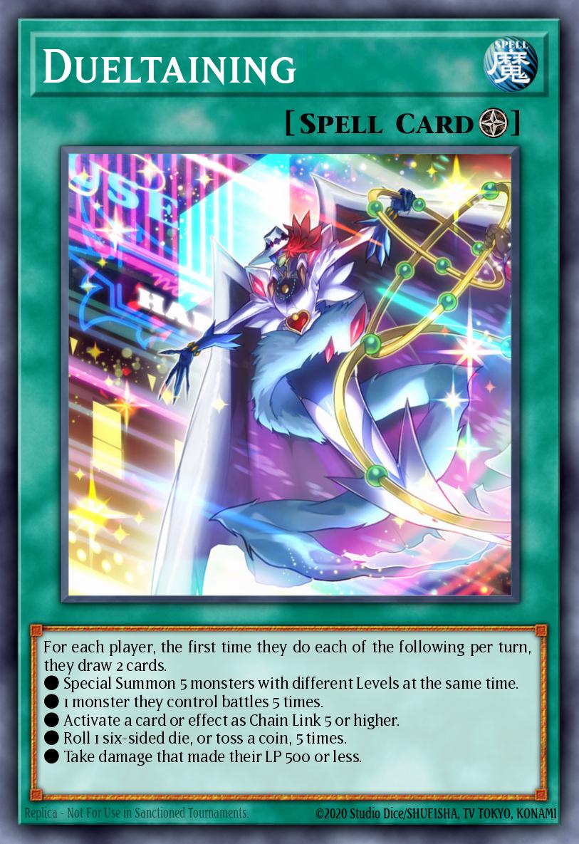 Dueltaining Yu-Gi-Oh card