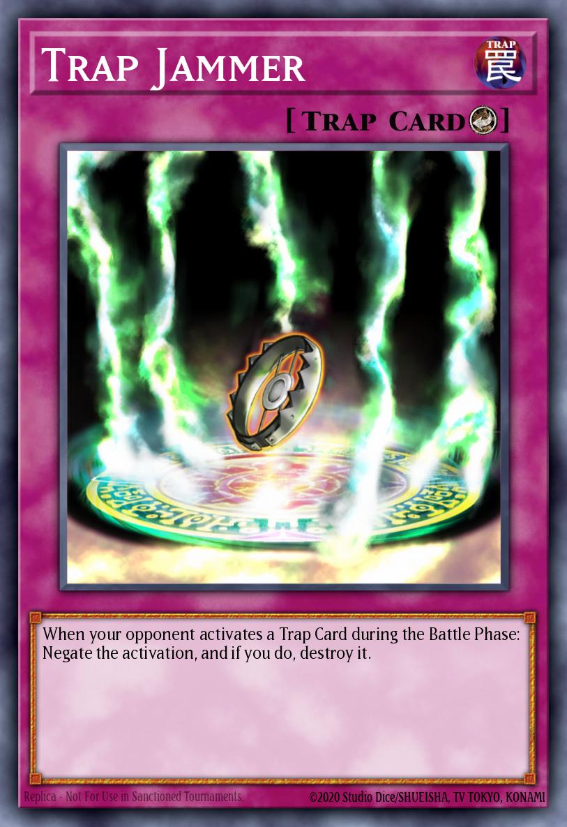 Trap Jammer Yu-Gi-Oh card