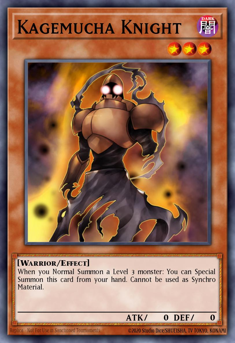 Kagemucha Knight Yu-Gi-Oh card
