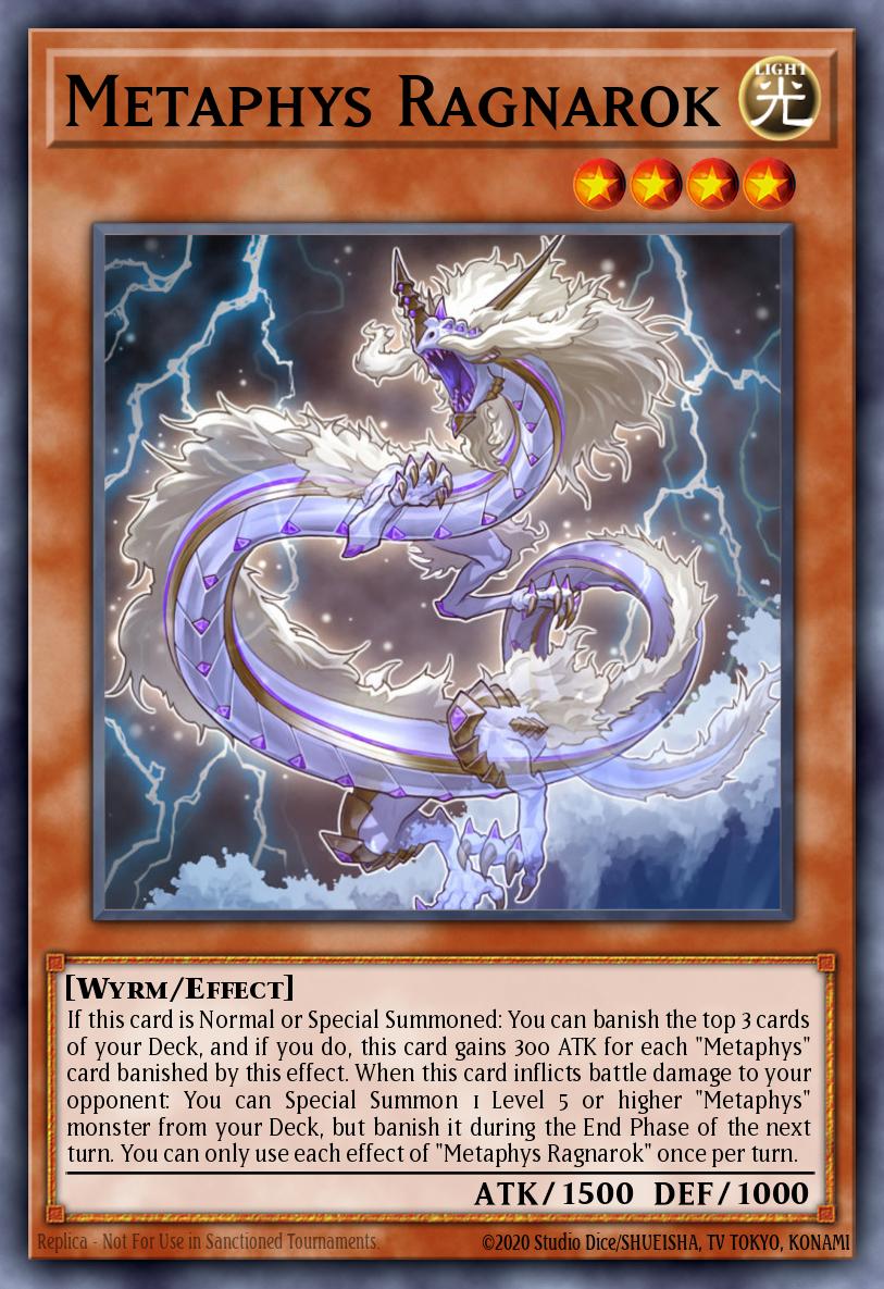 Metaphys Ragnarok Yu-Gi-Oh card