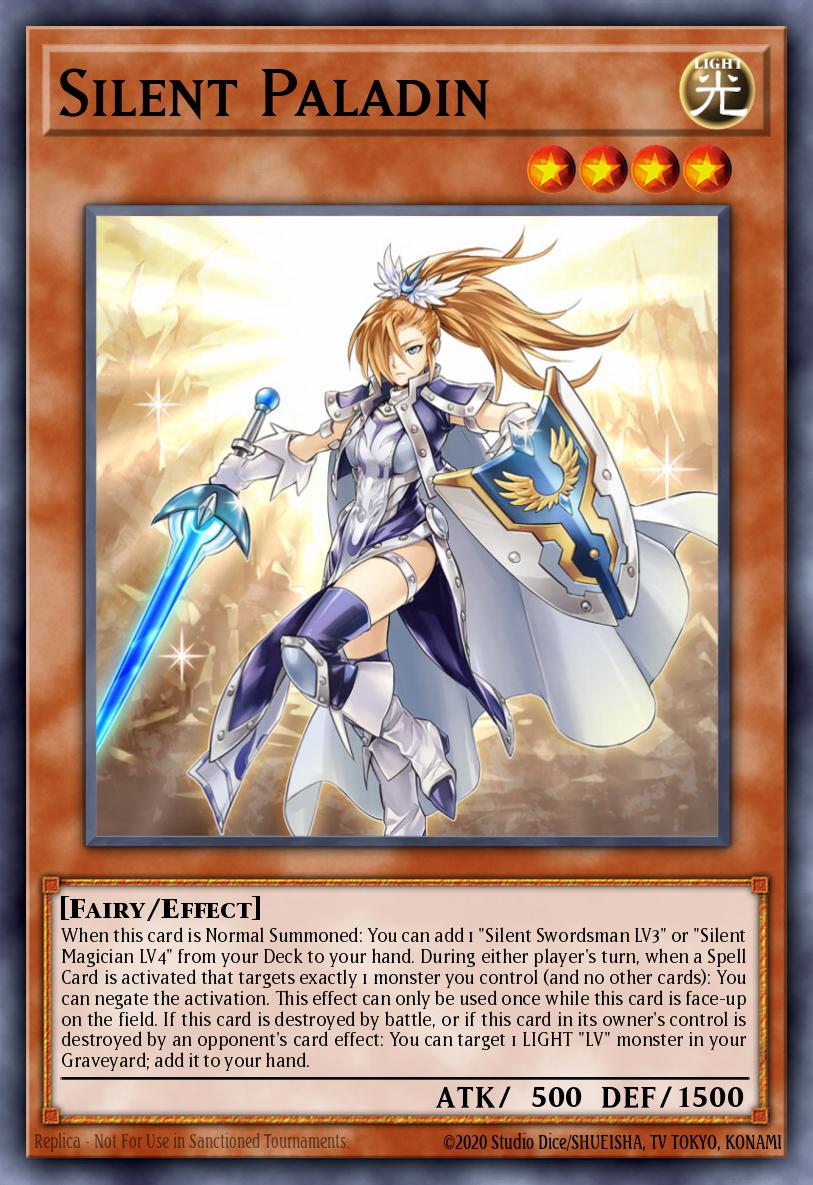 Silent Paladin Yu-Gi-Oh card