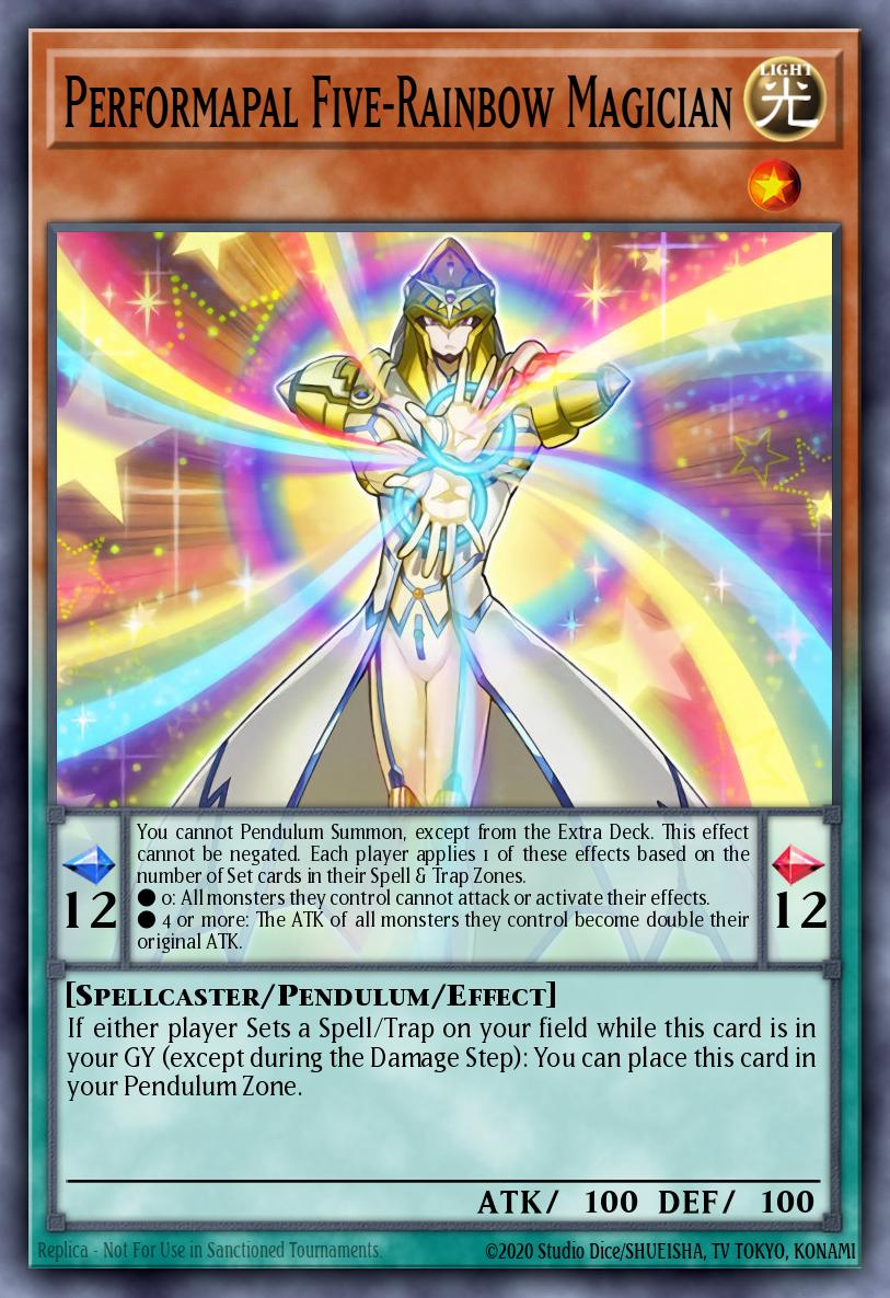 Performapal Five-Rainbow Magician Yu-Gi-Oh card
