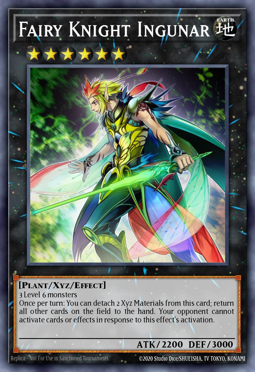 Fairy Knight Ingunar Yu-Gi-Oh card