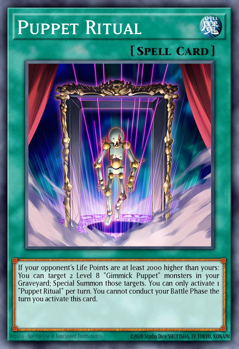 Puppet Ritual Yu-Gi-Oh card