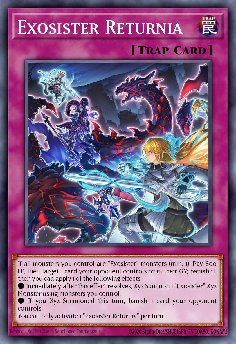 Exosister Returnia Yu-Gi-Oh card
