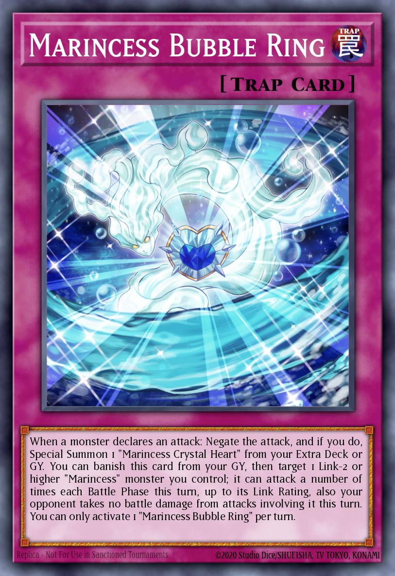 Marincess Bubble Ring Yu-Gi-Oh card