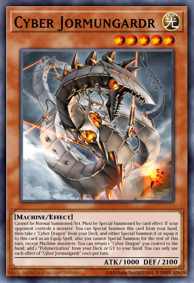 Cyber Jormungardr Yu-Gi-Oh card