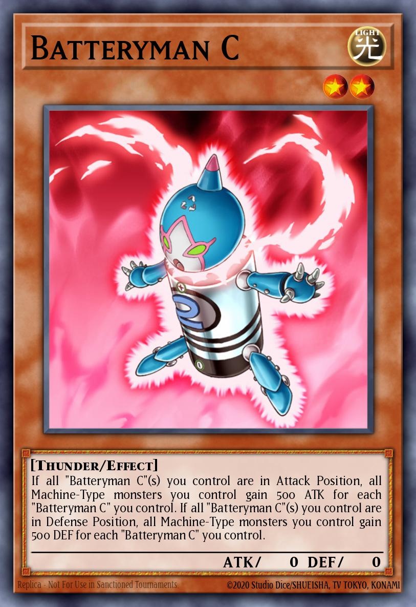 Batteryman C Yu-Gi-Oh card