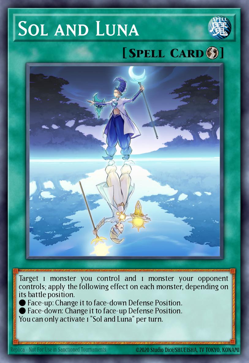 Sol and Luna Yu-Gi-Oh card